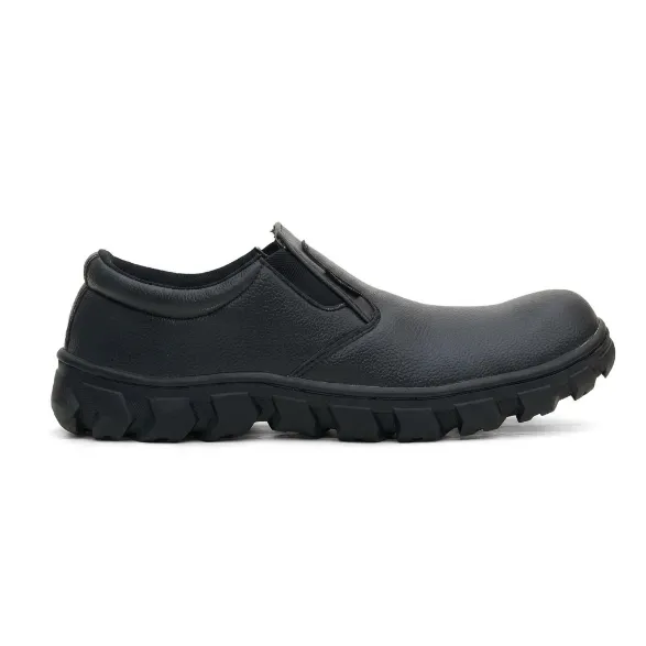 Sepatu Safety Model Slip-On Pendek Cheking sudut 5